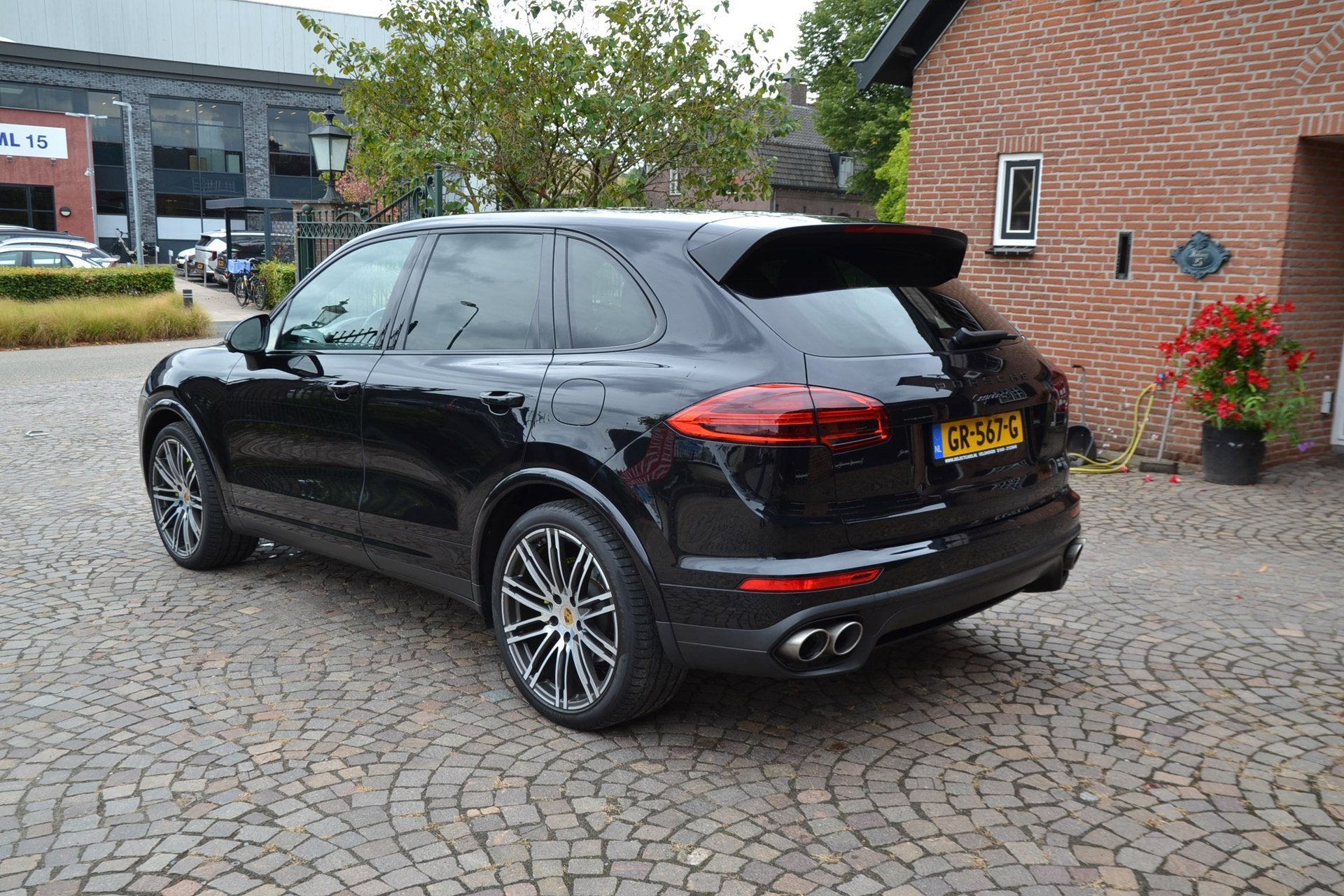 Porsche Cayenne 3.0 S E-Hybrid - Airco - leer- Panoramadak -, Auto's, Automaat, Gebruikt, 2995 cc, Startonderbreker