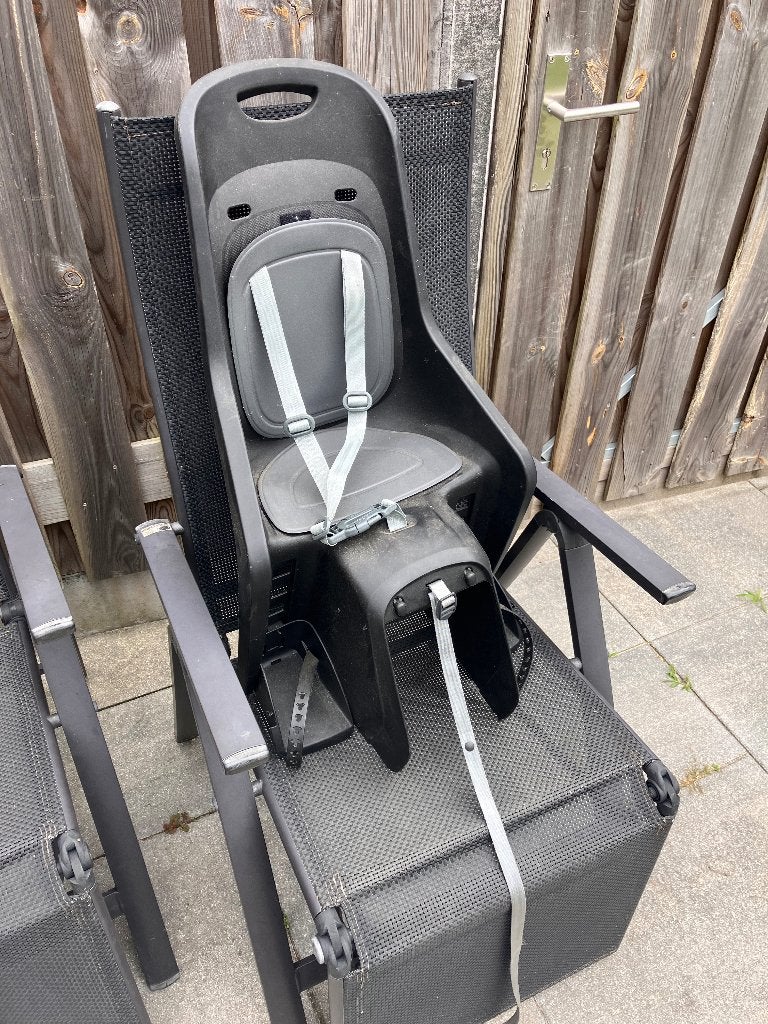 Fietsstoel achterop, Ophalen, Achterzitje, Voetsteuntjes, 15 t/m 36 kg
