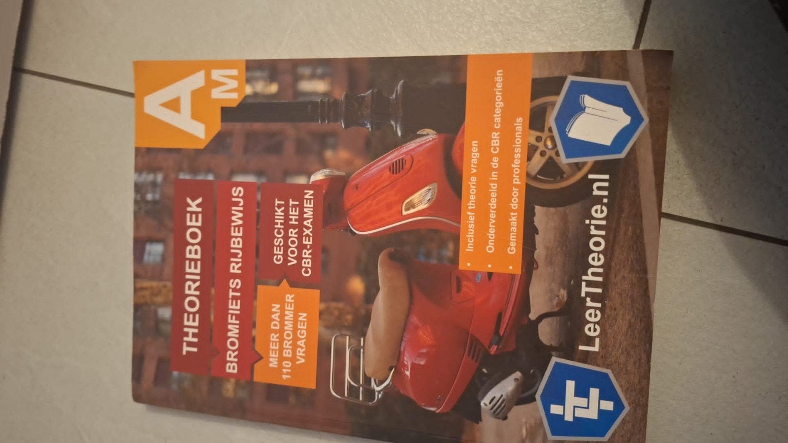Theorie boek brommer A, Boeken, Ophalen of Verzenden, Alpha, Nieuw, Niet van toepassing