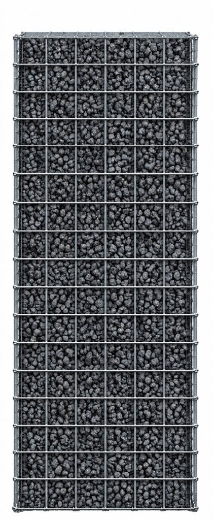 023. 2x schanskorf 170x60x7 cm tuinafscheiding maas 10 cm, Tuin en Terras, Overige materialen, 1 tot 2 meter, Minder dan 3 meter