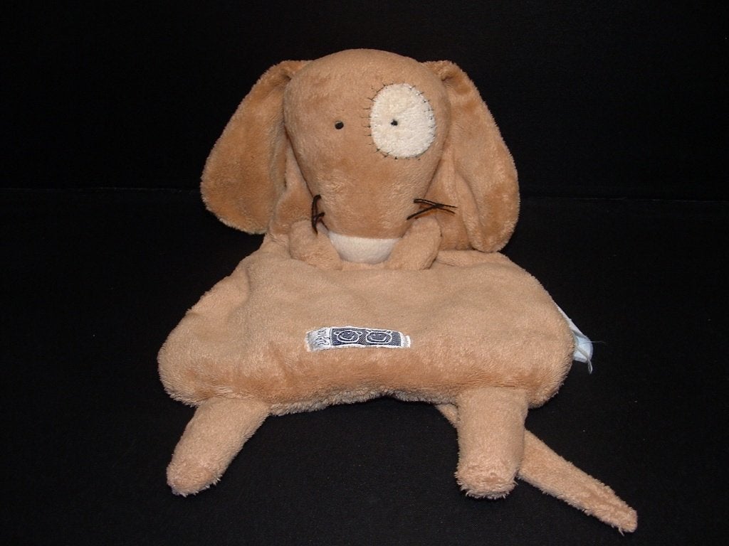 DIFRAX HOND TEKKEL TEKLA KNUFFELDOEKJE VELOURS BEIGE MET ECR, Ophalen of Verzenden, Nieuw, Hond