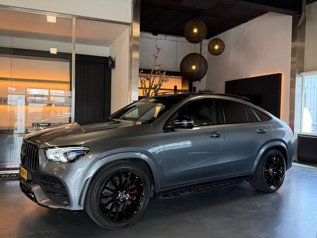 Mercedes-Benz GLE-klasse Coupé 350 e 4MATIC Amg night Pano, Gebruikt, 4 cilinders, 2525 kg, Bedrijf