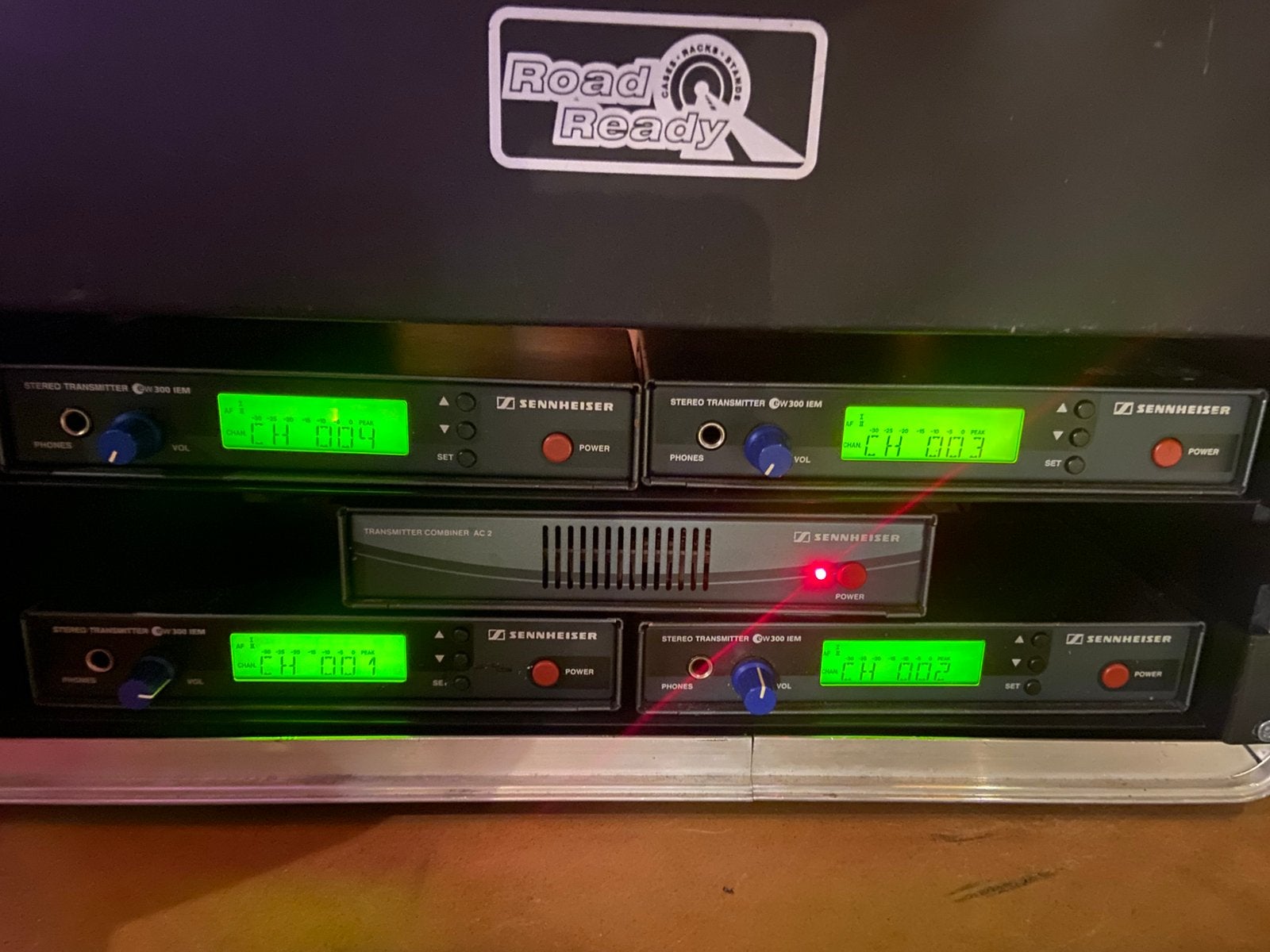 4x Sennheiser EW300 IEM In-Ear Systeem in Flightcase, Muziek en Instrumenten, Ophalen, Gebruikt, Minder dan 5 kanalen