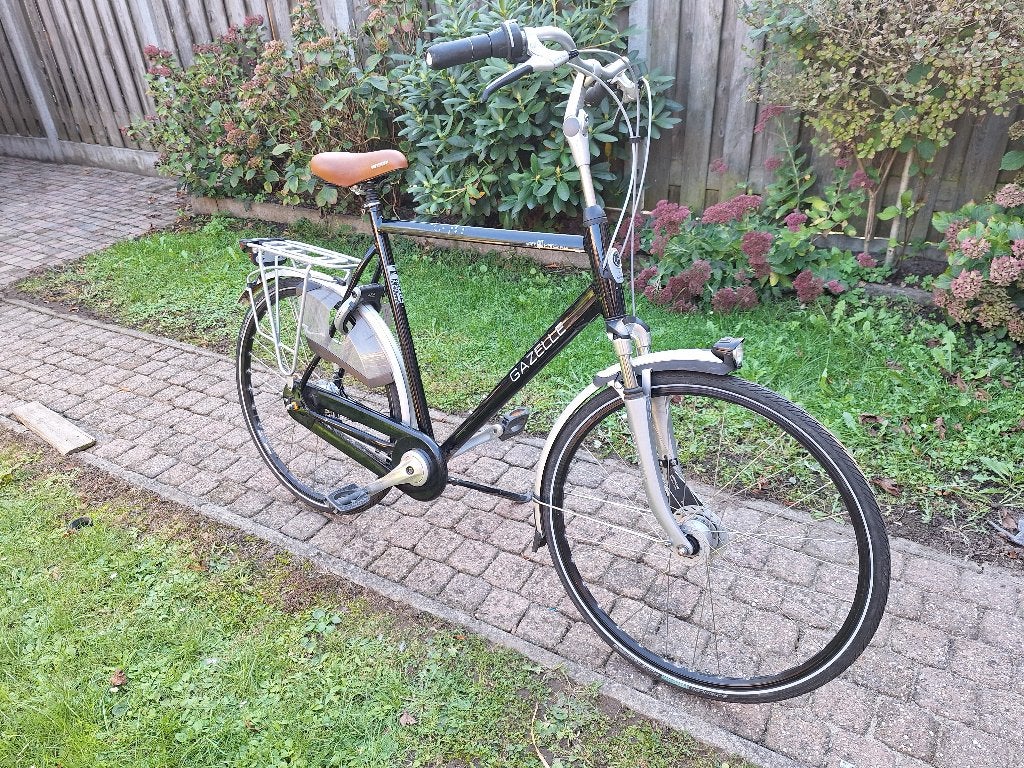 gazelle paris herenfiets, Ophalen, Gebruikt, Versnellingen, 65 cm of meer
