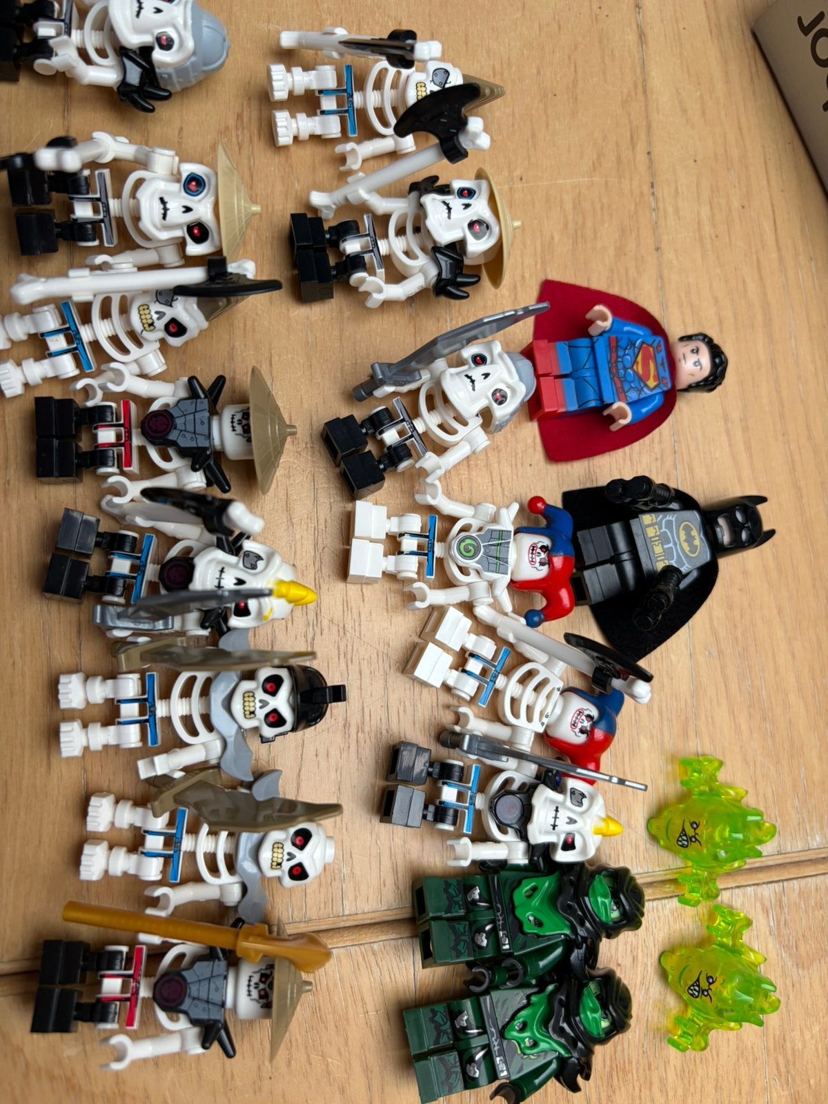 Lego Minifiguren Ninjago en DC, Ophalen of Verzenden, Zo goed als nieuw, Staal