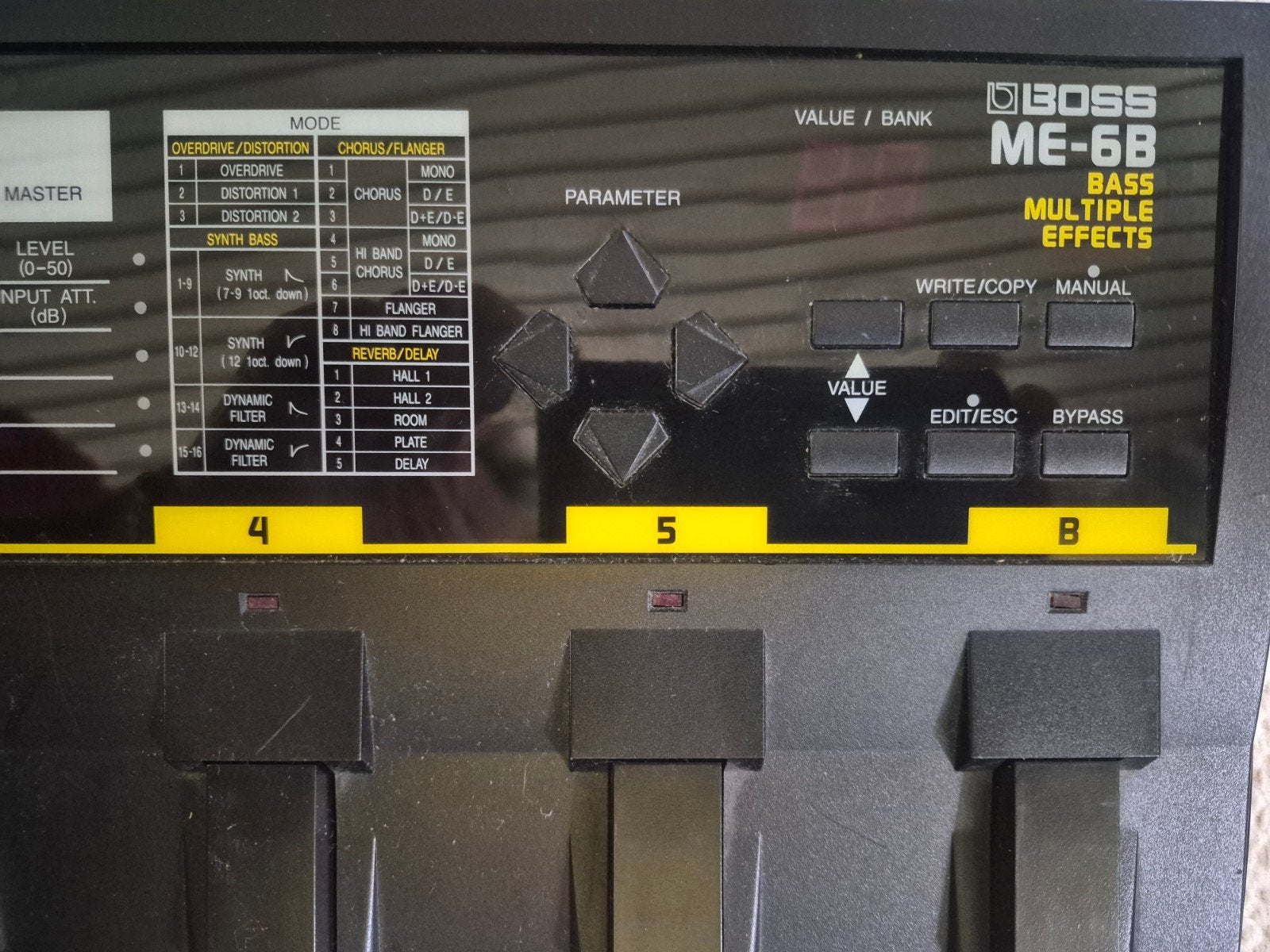 Boss ME-6B BASS Multi-effectpedaal, Ophalen of Verzenden