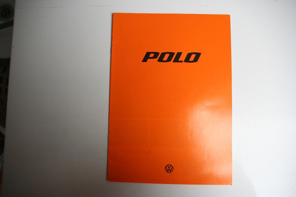 Folder + uitvoeringen Volkswagen Polo (1-1978) (24), Ophalen of Verzenden, Nieuw, Volkswagen