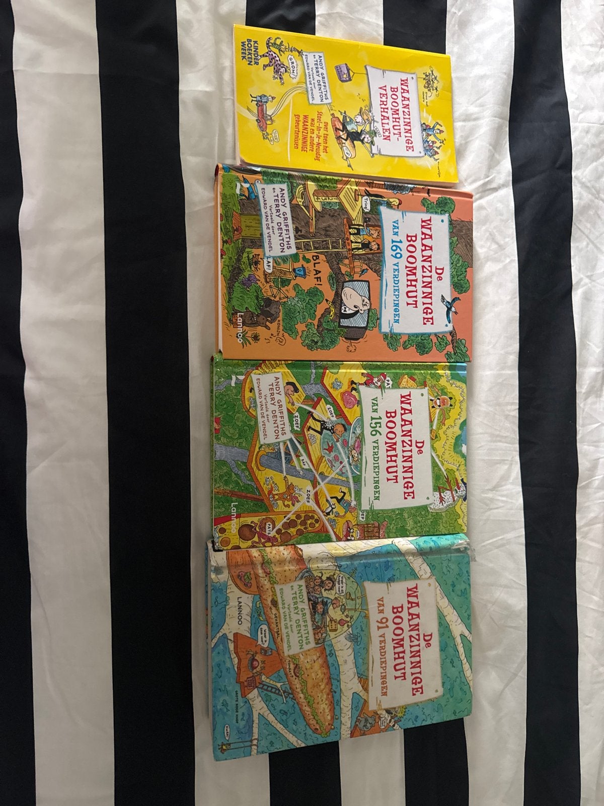 De Waanzinnige Boomhut serie - 4 boeken, Boeken, Ophalen of Verzenden, Gelezen, Fictie