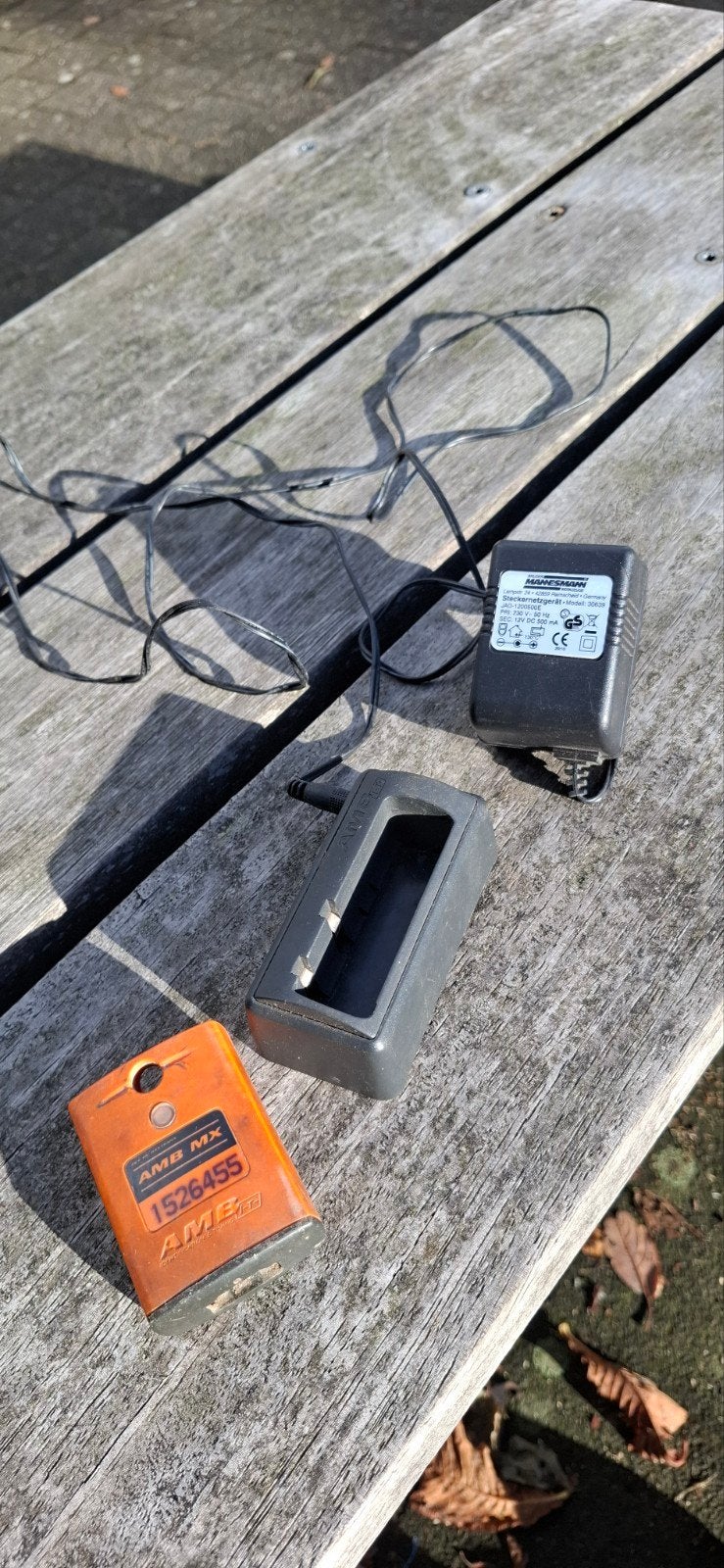AMB MX Transponder met lader, Overige merken, Ophalen of Verzenden, Gebruikt, Overige typen