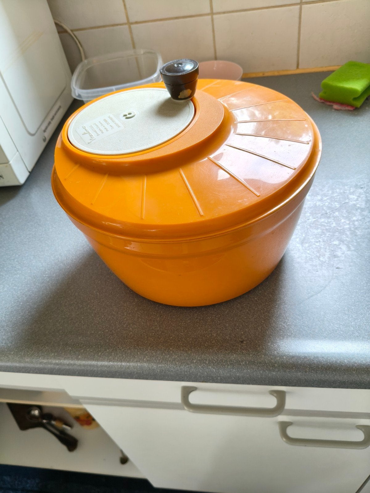 Oranje slacentrifuge - Handig keukenhulpje, Ophalen, Kunststof, Overige merken, Oranje