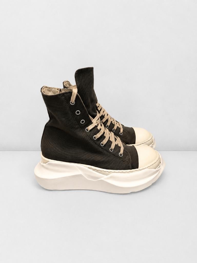RICK OWENS DRKSHDW Abstract High Sneaker In Dark Dust/Milk, Kleding | Heren, Schoenen, Zwart, Rick Owens, Ophalen of Verzenden