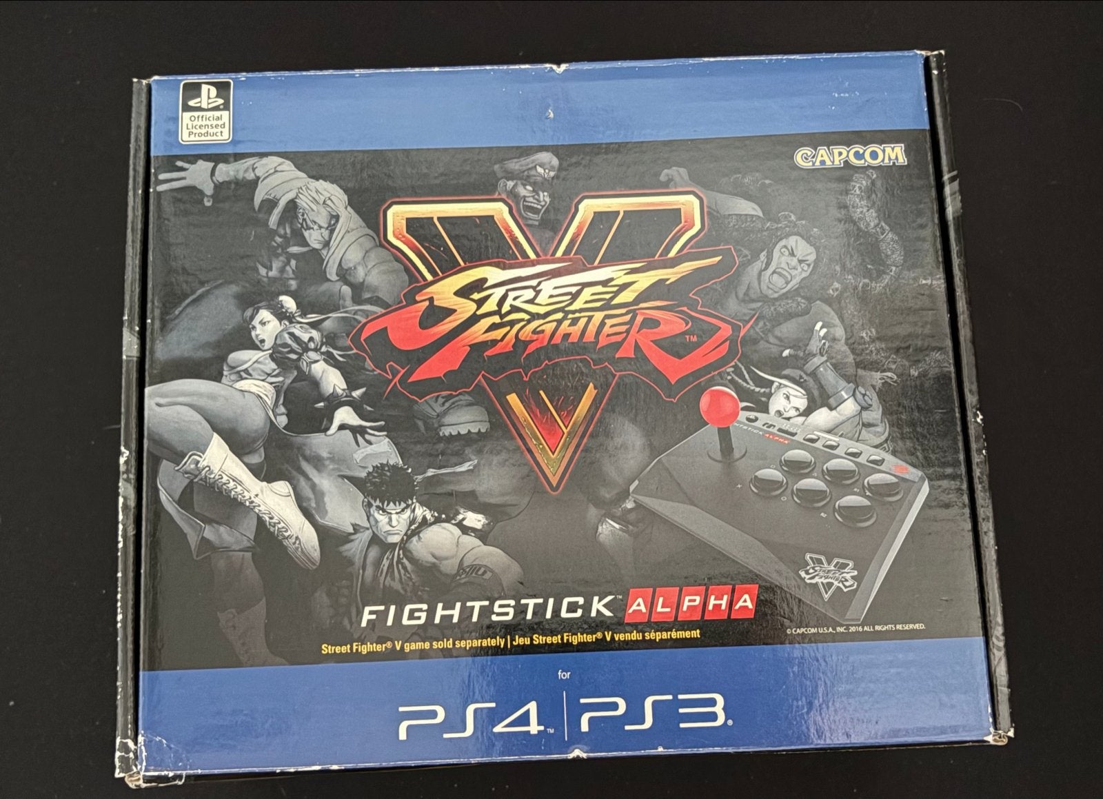 Mad Catz Street Fighter V Fightstick Alpha PS3/PS4/, Ophalen of Verzenden, Zo goed als nieuw, Controller, PlayStation 3