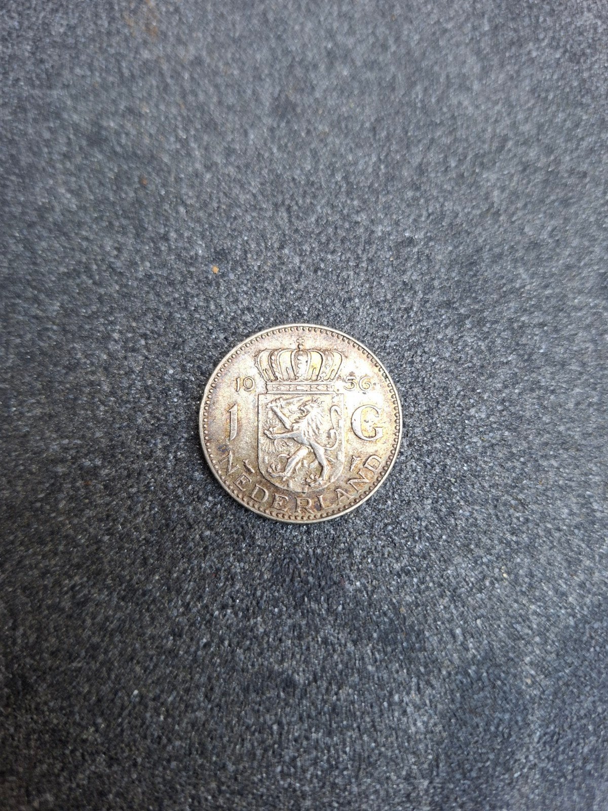 Zilveren 1 Gulden munt Koningin Wilhelmina 1940, 1 gulden, Zilver, Ophalen of Verzenden, Koningin Wilhelmina
