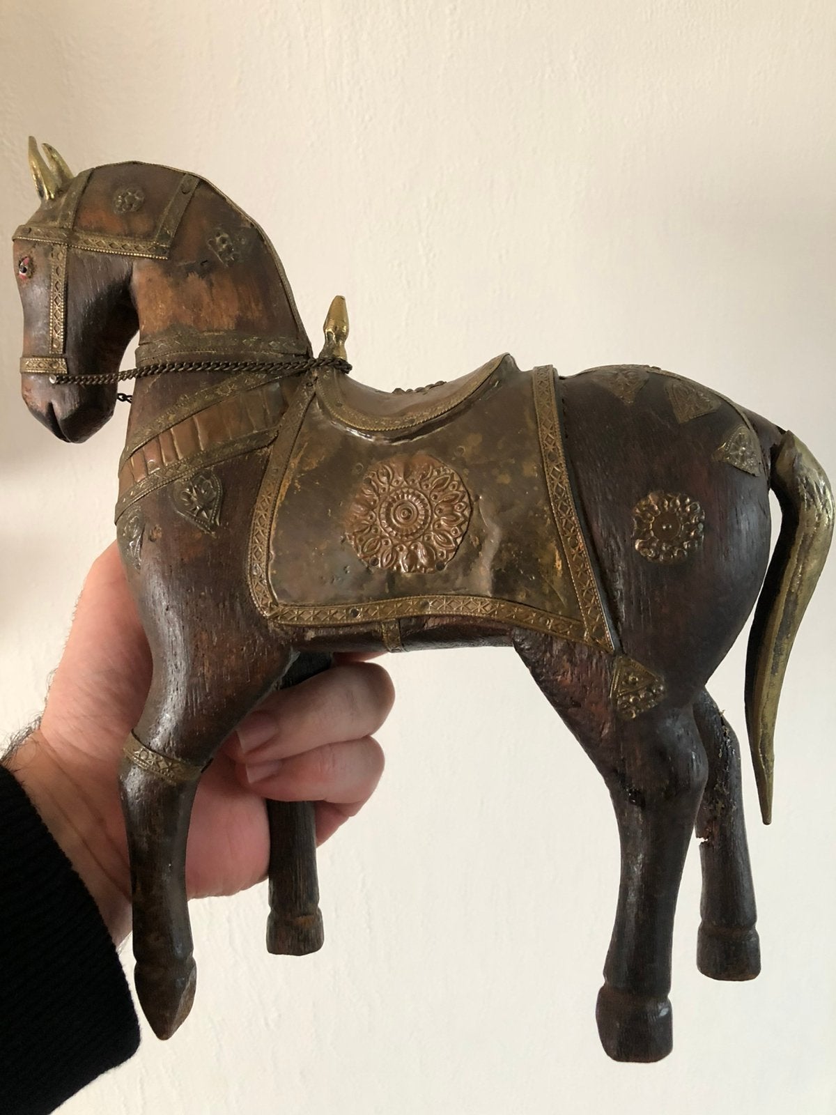 Vintage Marwari paard.., Antiek en Kunst, Ophalen of Verzenden