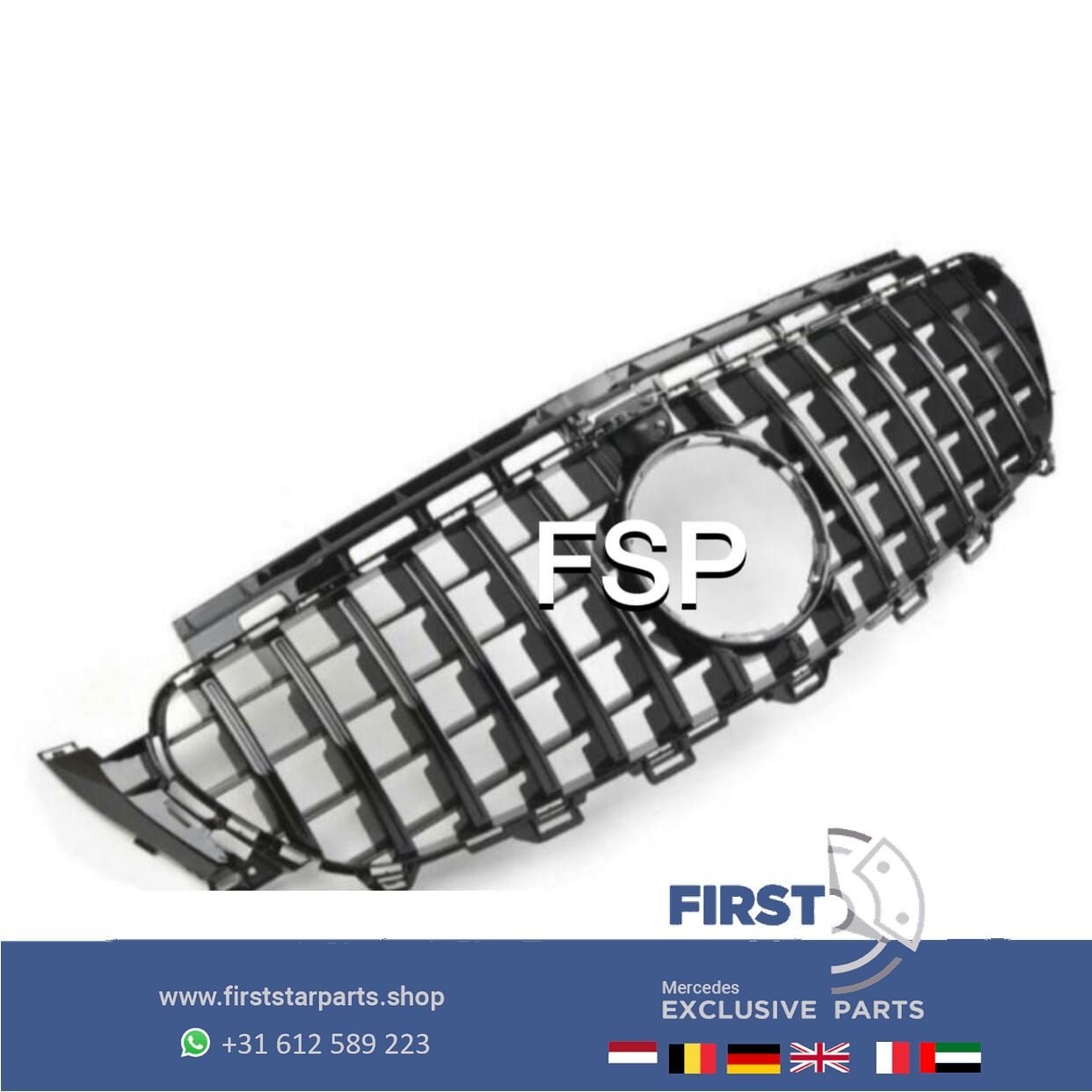 W213 E63 E KLASSE PRE-FACELIFT E63S AMG GT GRIL 2016-2020, Gebruikt, -, Ophalen of Verzenden, -