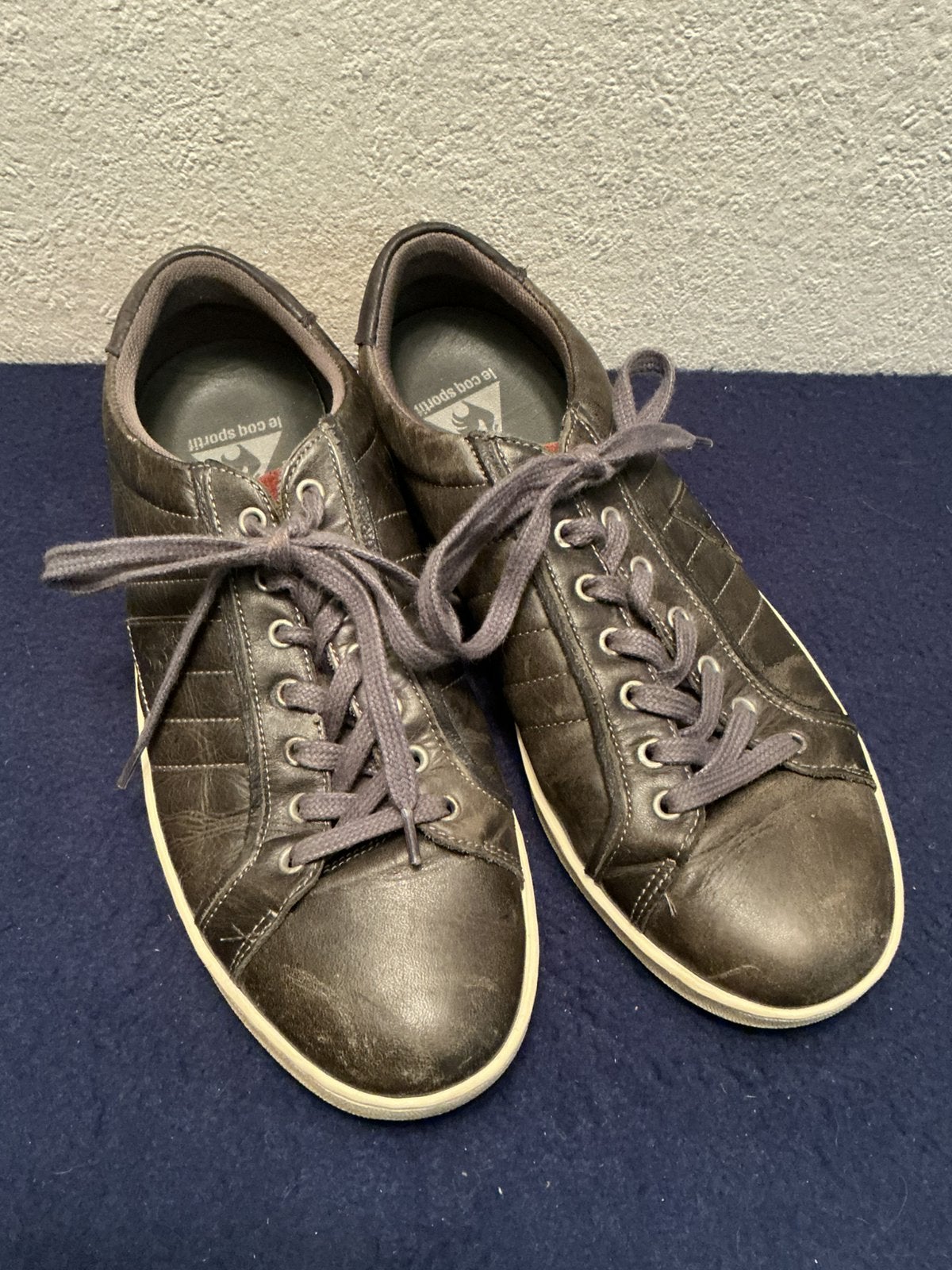 le coq sportif- maat 43, Zwart, Ophalen of Verzenden, Sneakers of Gympen, Gedragen