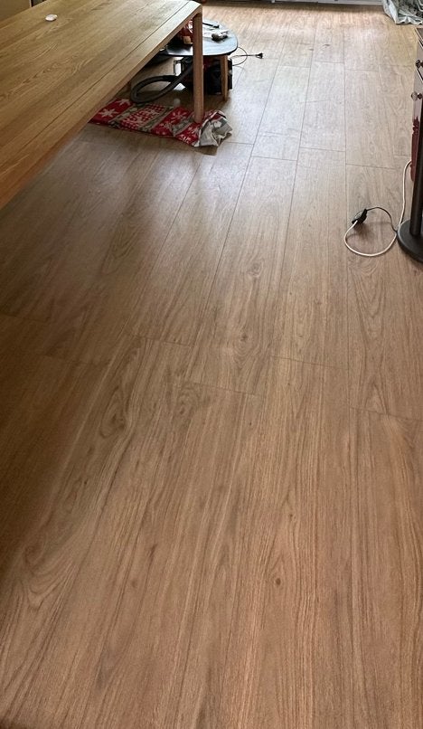 Laminaat vloer - ca. 70 m2 met ondervloer., Doe-het-zelf en Verbouw, Vloerdelen en Plavuizen, Ophalen, Gebruikt, 50 tot 150 cm