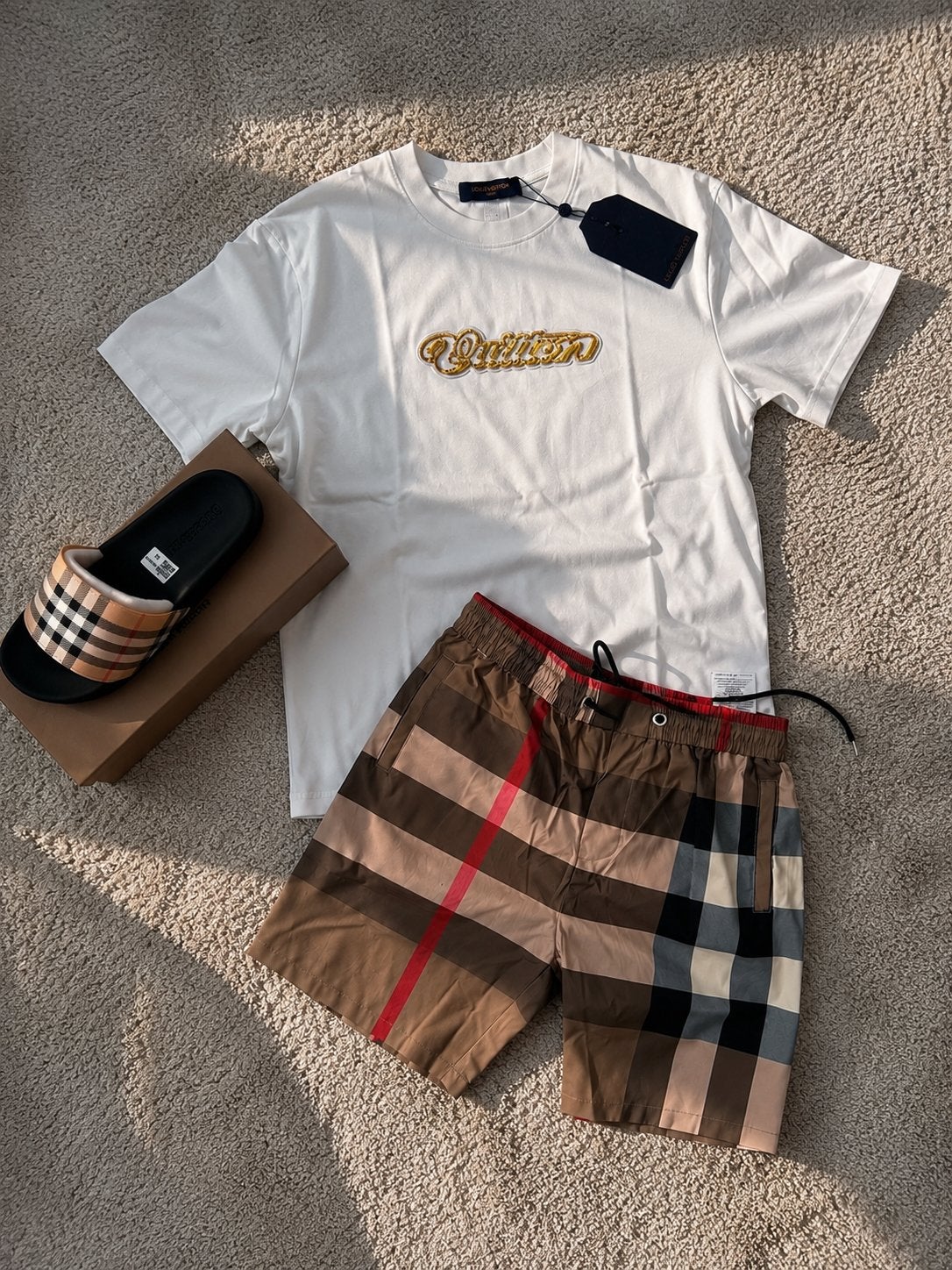 Zomer set burberry, Ophalen of Verzenden, Zo goed als nieuw, Overige maten