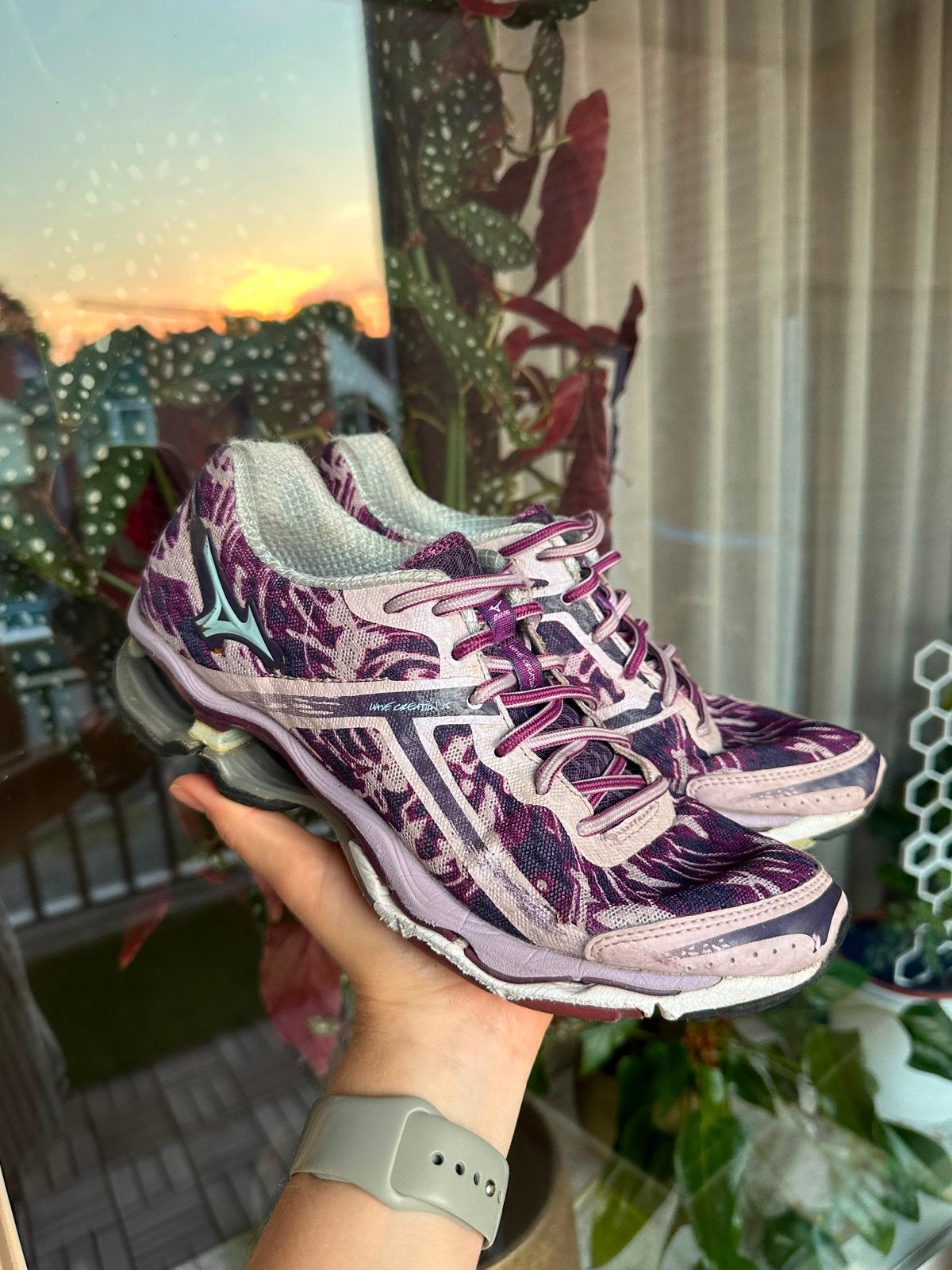 Mizuno Wave Creation hardloopschoenen maat 38,5, Ophalen of Verzenden, Gedragen, Overige kleuren, Sportschoenen