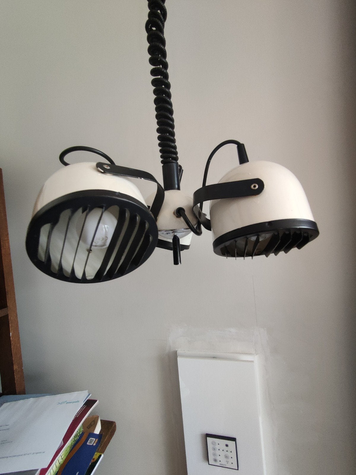 Gura Leuchten Plafondlamp - '70 Space Age, Ophalen, Gebruikt, Metaal