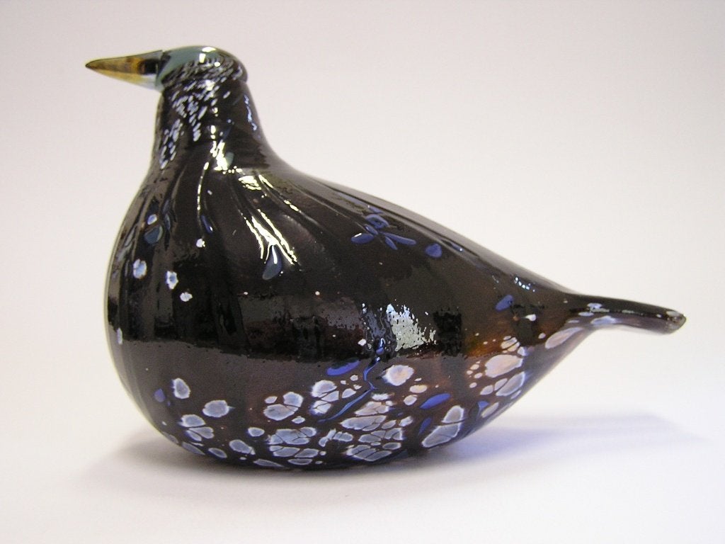 Toikka iittala Moshoen, Antiek en Kunst, Kunst | Designobjecten, Glas, Meerkleurig, Handgemaakt, Ophalen of Verzenden
