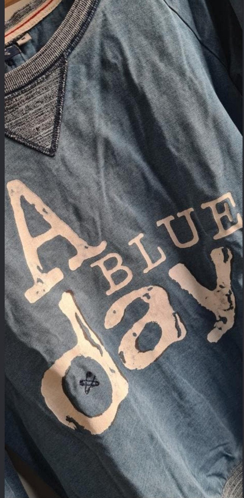 Sweater Anti Blue Mt.M, Maat 38/40 (M), Anti Blue, Blauw, Ophalen of Verzenden