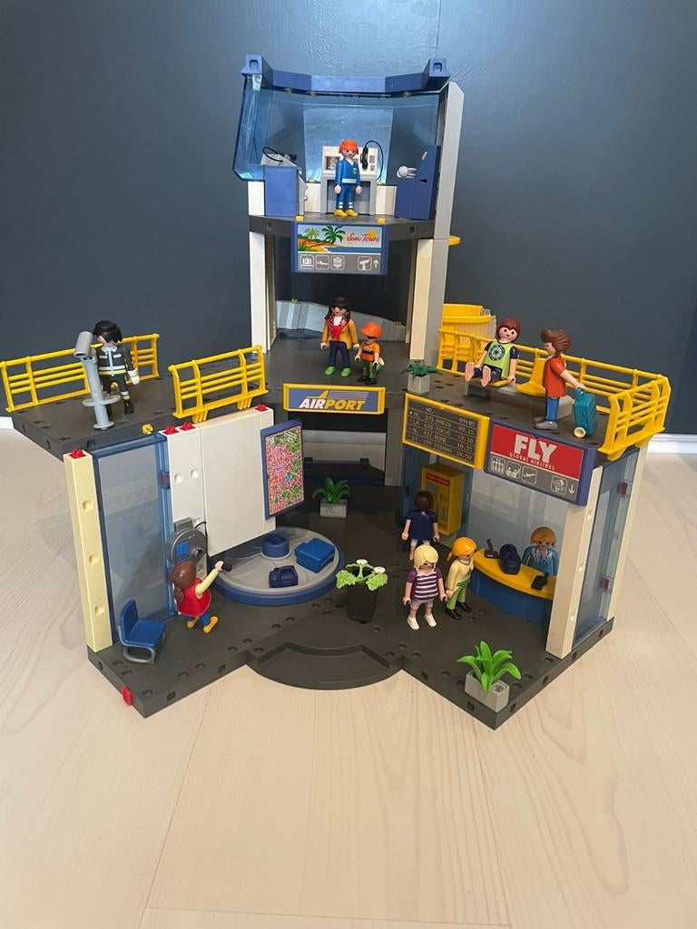 Playmobil vliegveld!, Ophalen of Verzenden, Gebruikt