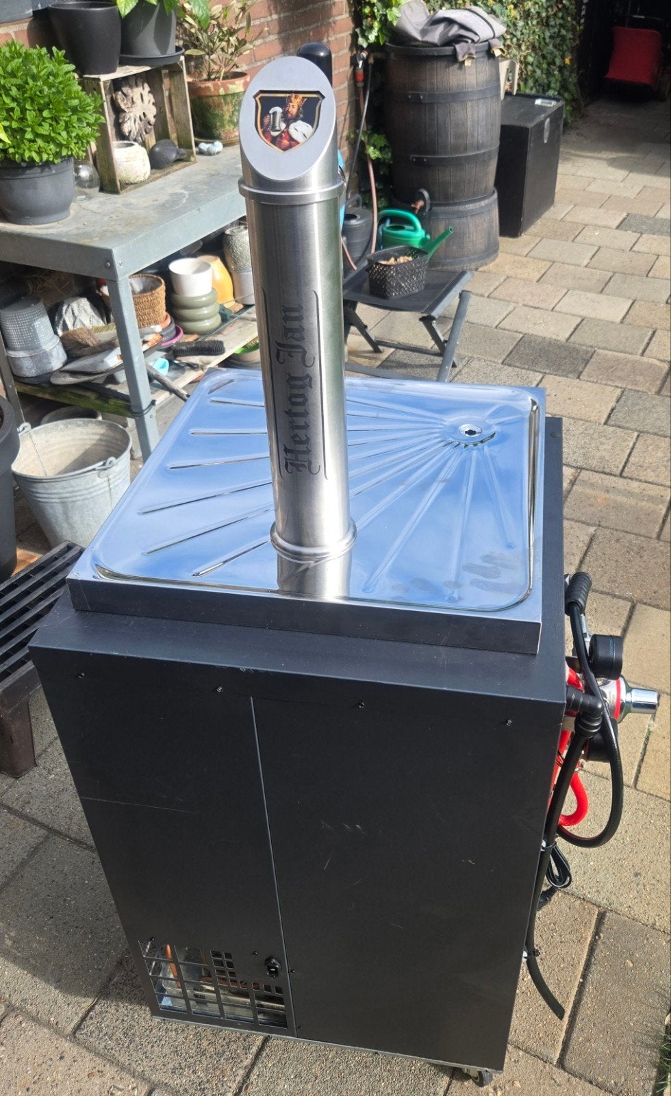 Mobiele biertap GAMKO met Hertog Jan tap, z.g.a.n., Ophalen