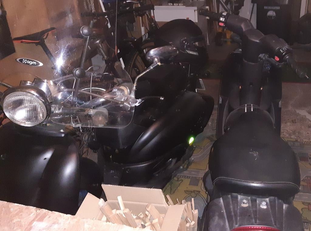 Scooter, Ophalen