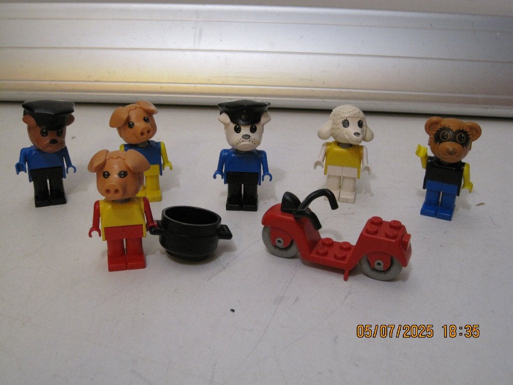 fabuland lego figuurtjes in 1 koop (349), Ophalen of Verzenden, Gebruikt, Lego