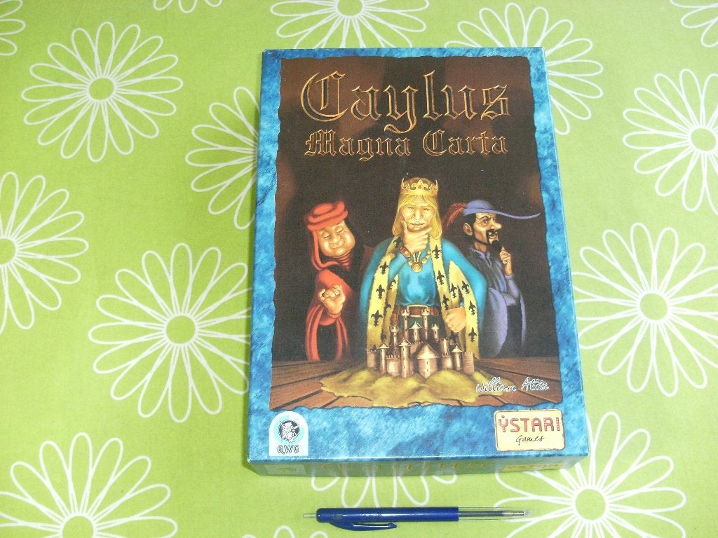 Caylus Magna Carta kaartspel, Een of twee spelers, Ophalen of Verzenden, Zo goed als nieuw