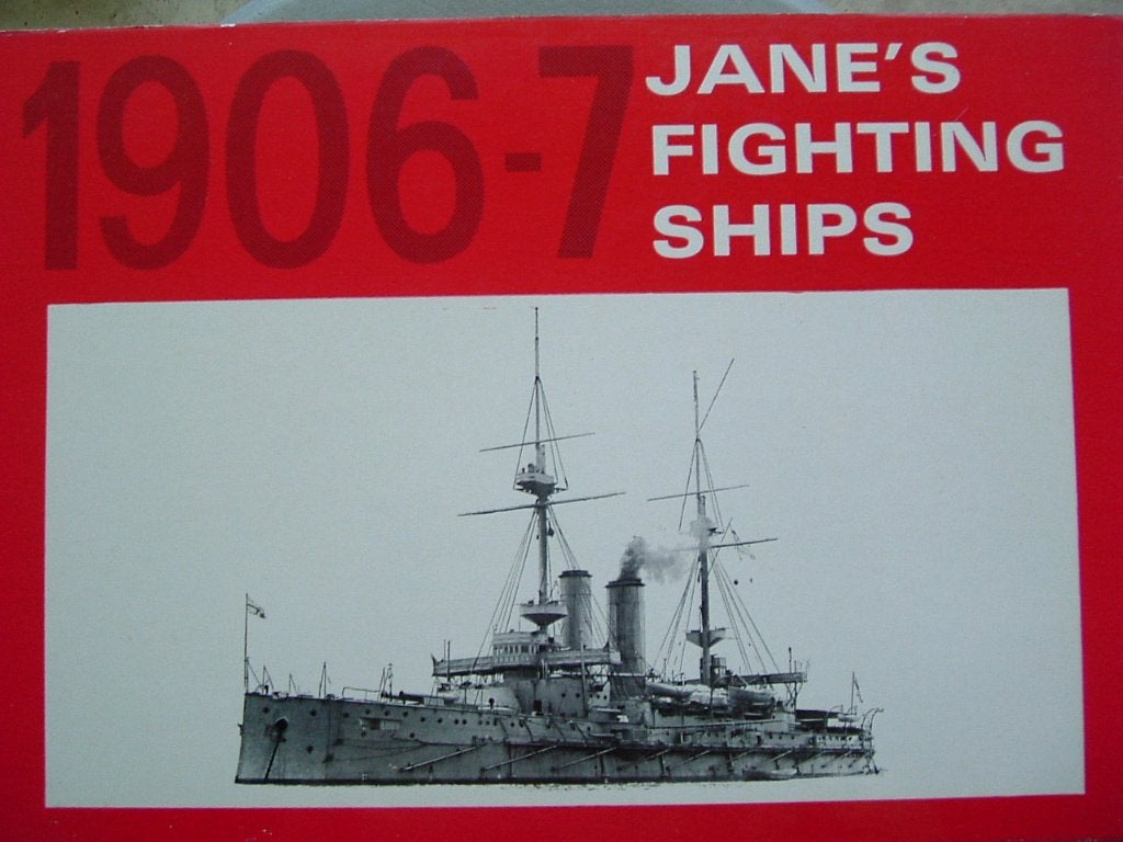 Jane's all the world's fighting ships 1906-7., Marine, Ophalen of Verzenden, Fred T. Jane, Tweede Wereldoorlog