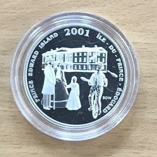 Canada - Silver 50 cents 2001 - Prince Edward island, Verzenden, Noord-Amerika, Losse munt, Zilver