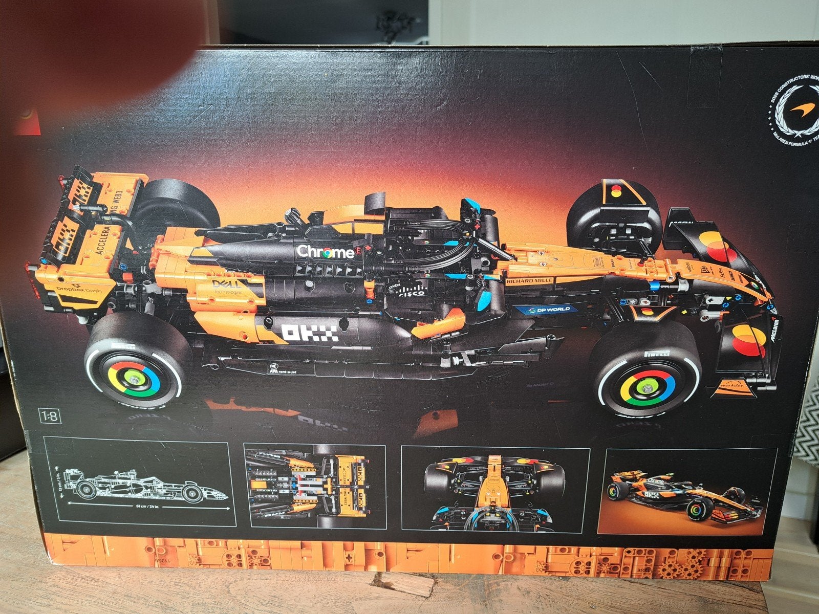 NIEUW  18+ LEGO Technic McLaren Formule 1 Raceauto 42228