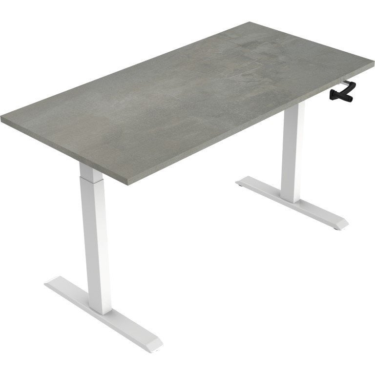 50 x Nieuw bureau zit/sta T-Line (slinger) - SCHERP GEPRIJSD, Ophalen, In hoogte verstelbaar, Nieuw, Zit-sta bureau