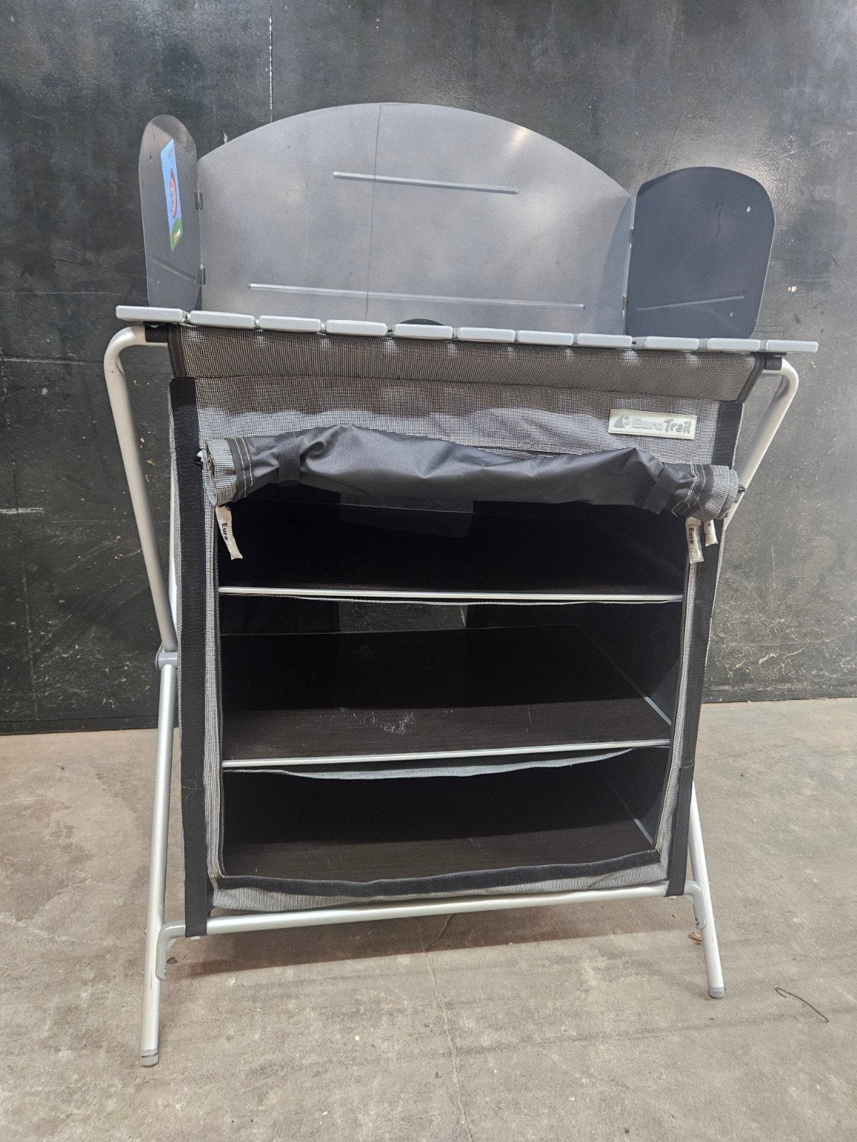 Camping Keuken Kastje met Windscherm - 67x52x82 cm, Ophalen, Gebruikt