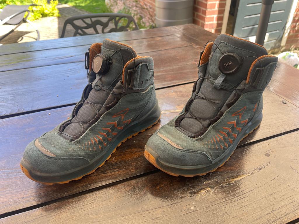 Lowa Gore Tex wandelschoenen maat 36  met BOA draaisluiting, Ophalen of Verzenden, Gebruikt, Schoenen