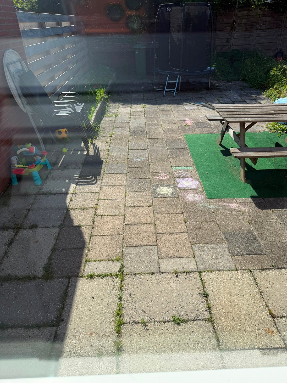Tuin tegels 30x30  en 60x50 GRATIS AFHALEN +-55m2, Ophalen of Verzenden, Zo goed als nieuw, Beton, Terrastegels