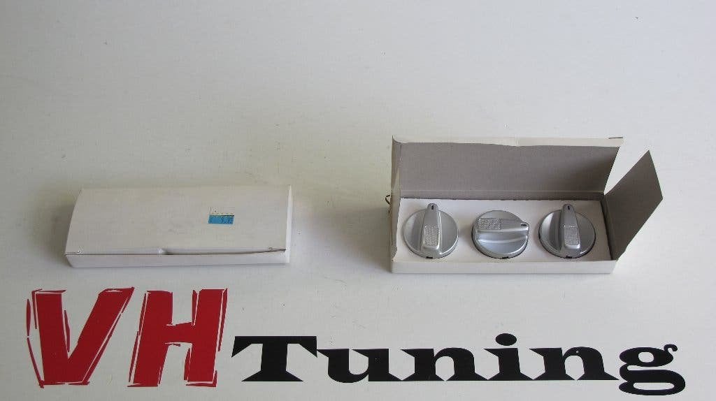 NIKEN EU AGF3C VW Golf 3 aluminium airco knoppen, Ophalen of Verzenden