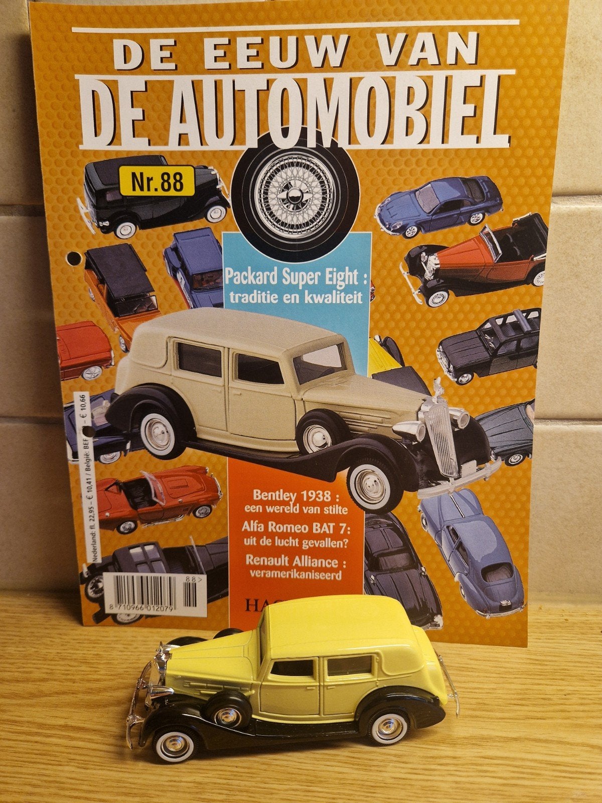 solido Packard super eight 1937 tijdschrift doosje, Ophalen of Verzenden, Zo goed als nieuw, Auto, Solido
