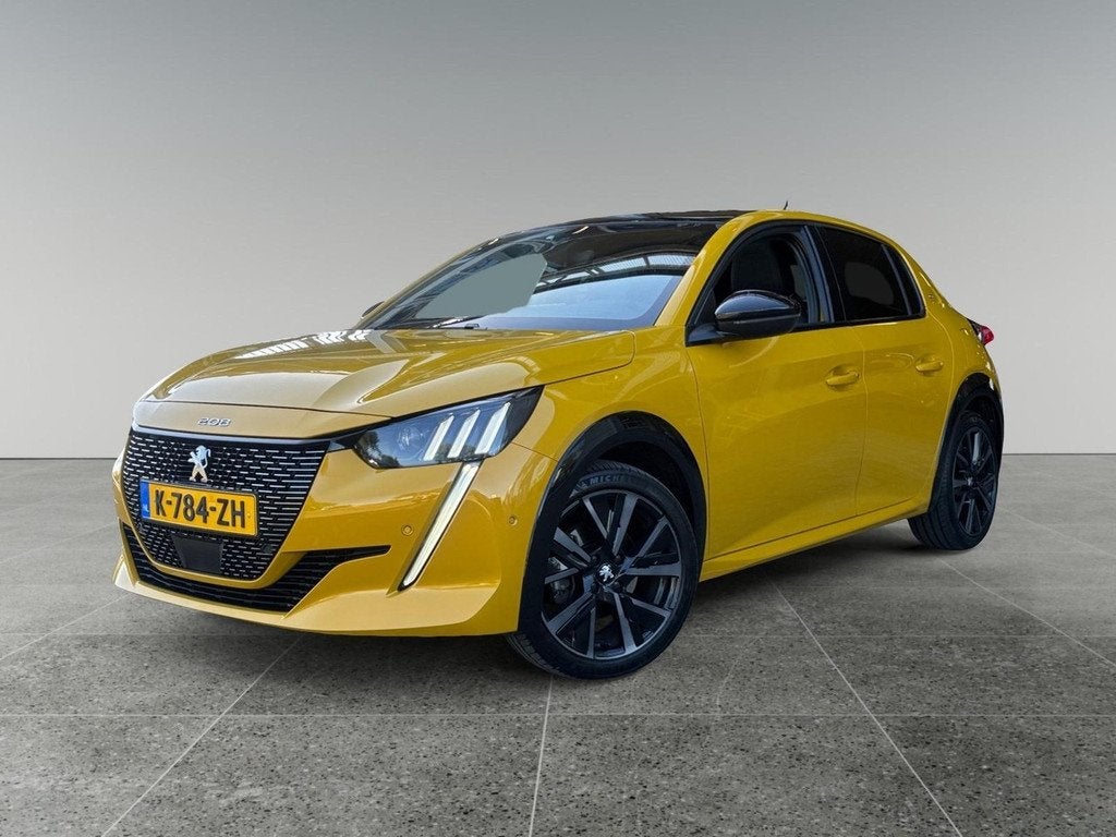 Peugeot 208 GT Pack 1.2 Turbo 100pk EAT8 | NAPPA LEDER | PAN, Auto's, Peugeot, 101 pk, Gebruikt, LED verlichting, 3 cilinders