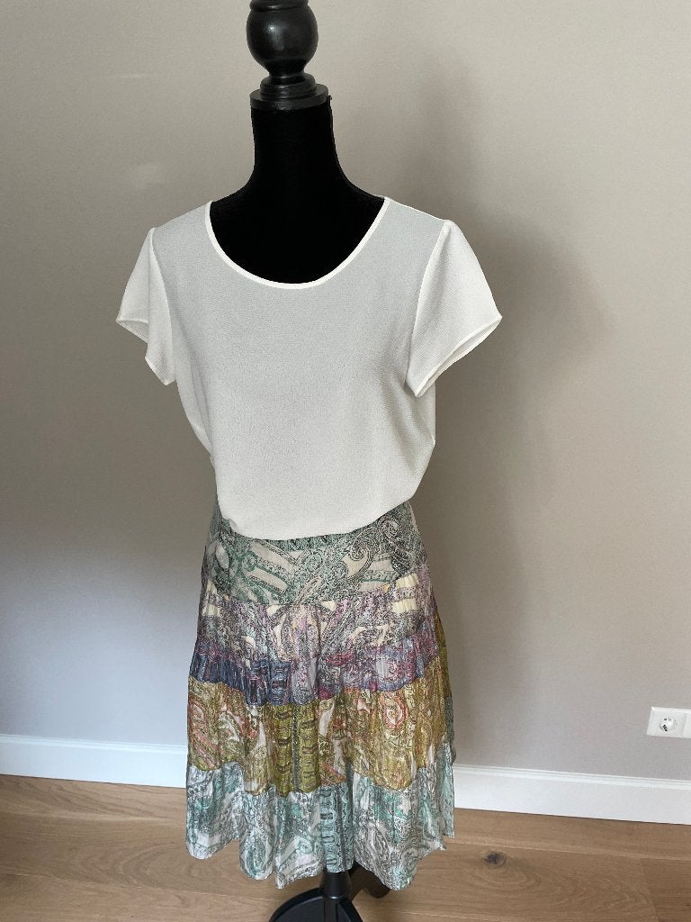 Rok Essentiel Antwerp, Kleding | Dames, Ophalen, Maat 42/44 (L), Zo goed als nieuw, Knielengte