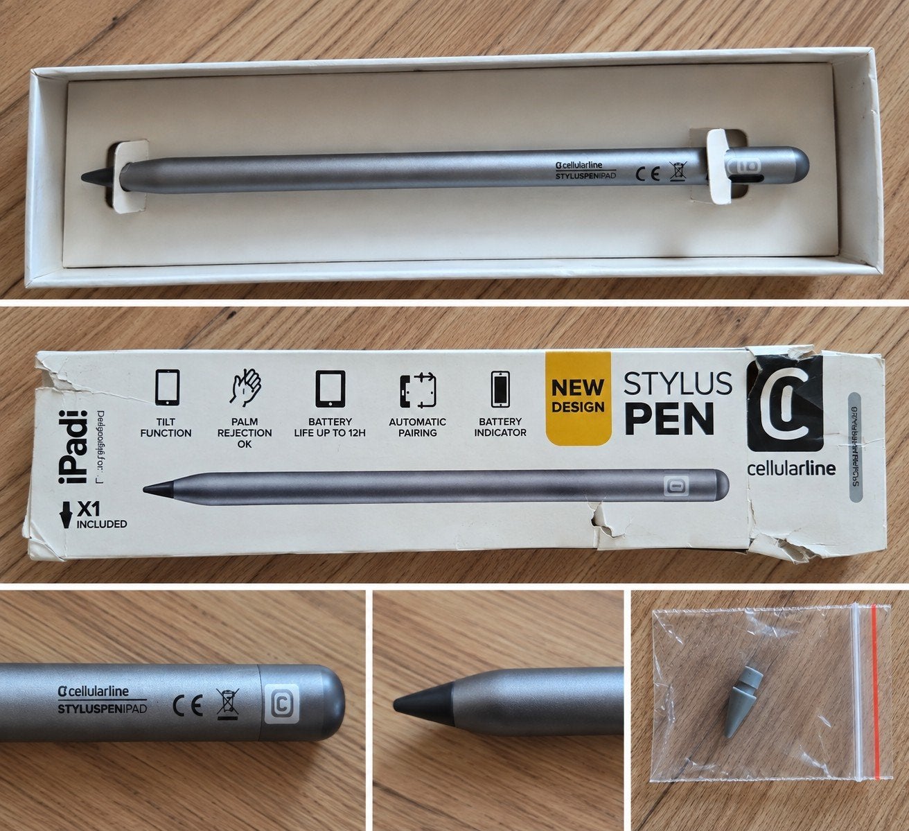 Cellularline Styluspen voor iPad - Nieuw Design, 10 inch, Apple iPad, Nieuw, Ophalen of Verzenden