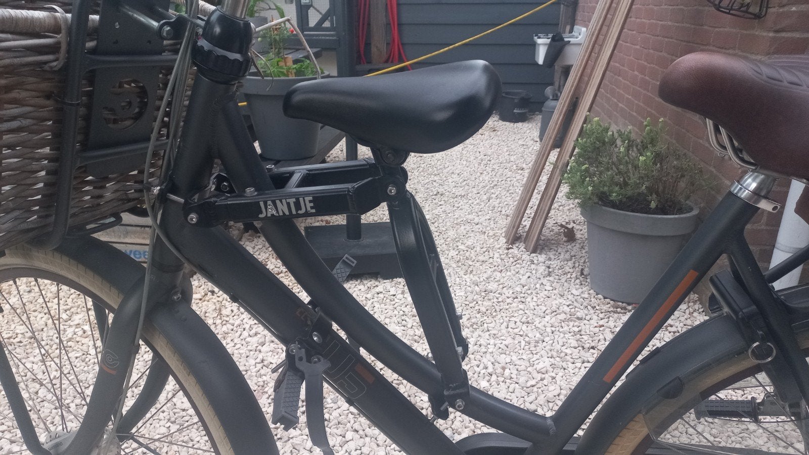 Jantje fietsstoeltje voor, Ophalen of Verzenden