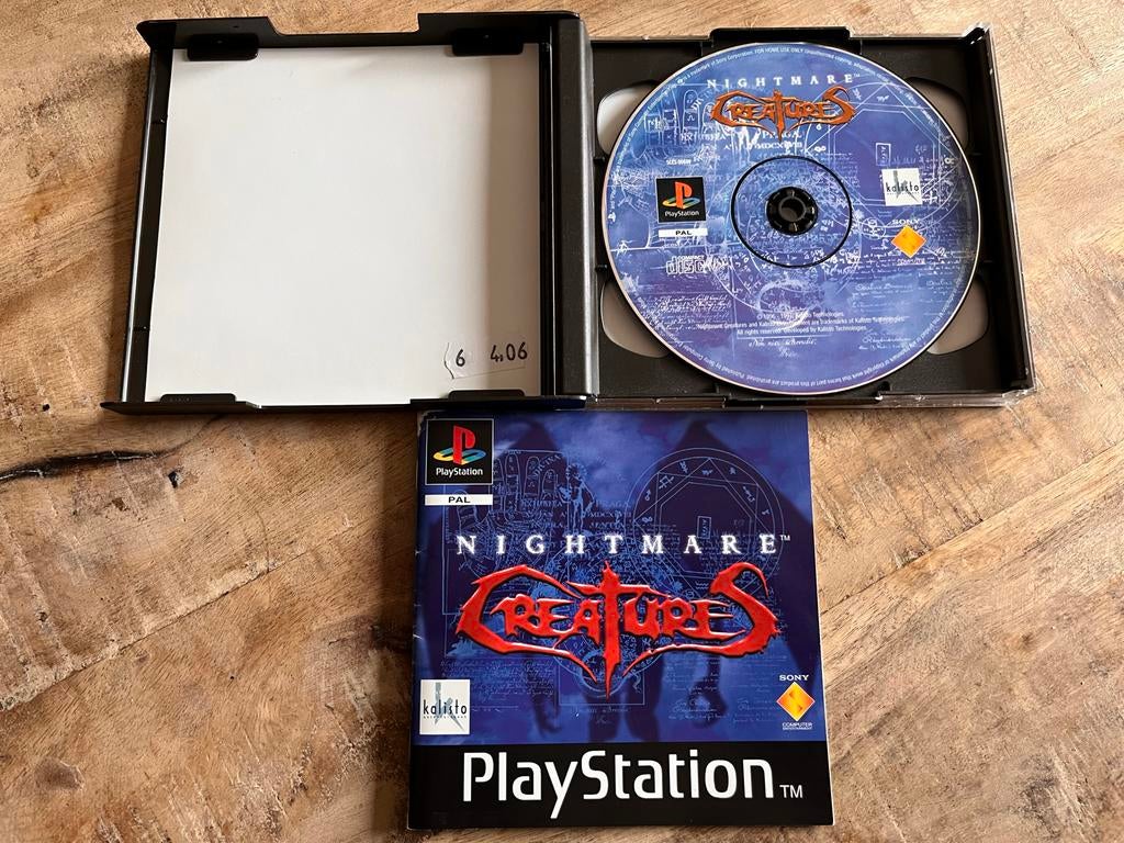 Nightmare Creatures - PlayStation 1 (PS1) Klassieker, Spelcomputers en Games, Games | Sony PlayStation 1, Avontuur en Actie, Gebruikt