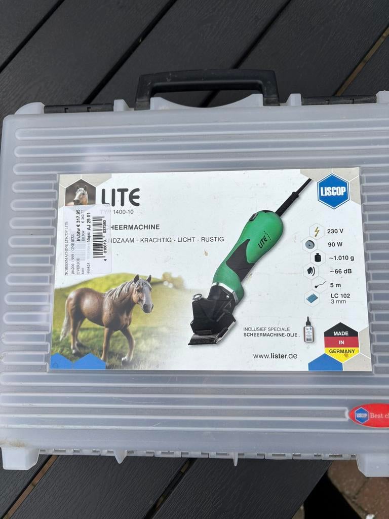 Scheermachine, Dieren en Toebehoren, Ophalen of Verzenden, Zo goed als nieuw, Overige soorten