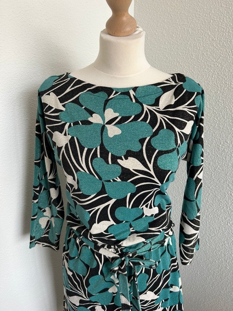King Louie maat M als nieuwe glitter jurk 425, Kleding | Dames, Jurken, Maat 38/40 (M), Ophalen of Verzenden, Zo goed als nieuw