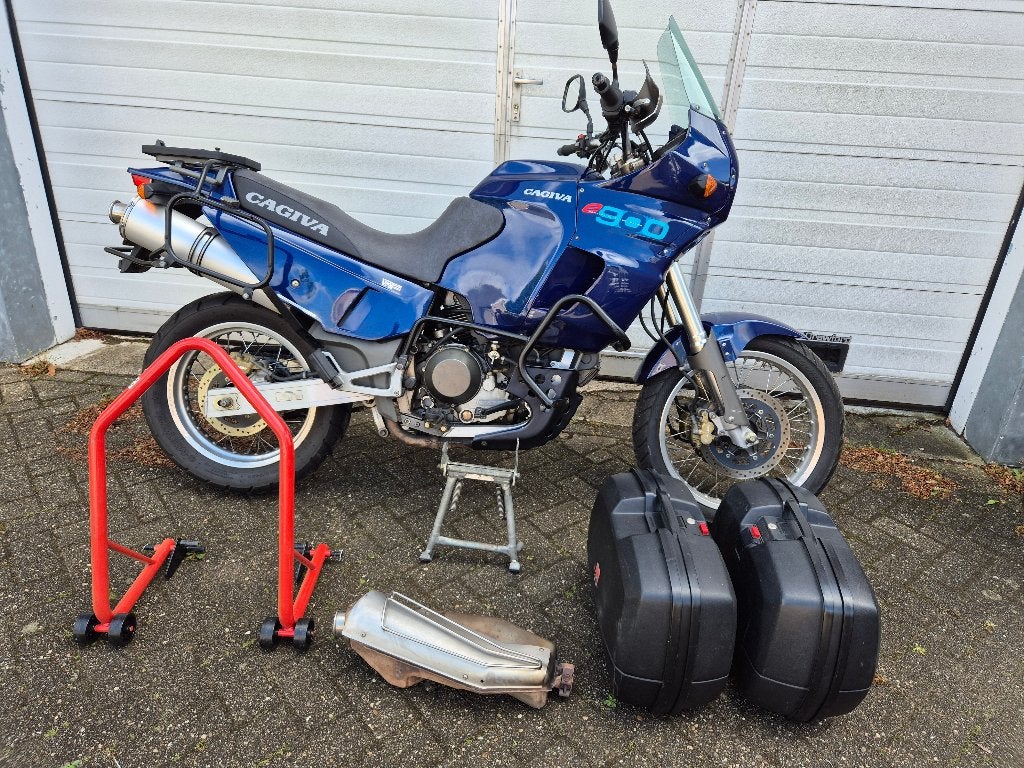 UNIEK Cagiva Ducati elefant 900 zeer compleet en 31000 km, Motoren, 2 cilinders, Occasion, 900 cc, Particulier
