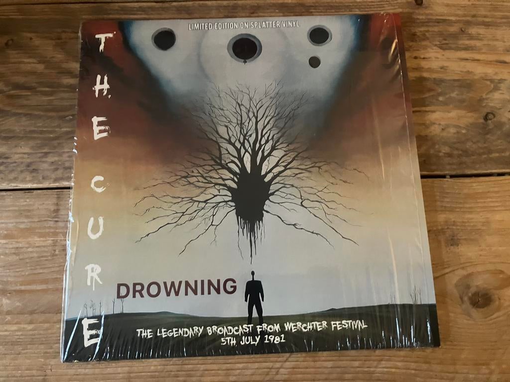The Cure -“ Drowning” Werchter Festival 5 Juli 1981, Verzenden, Overige formaten, Nieuw in verpakking, 1980 - 1989
