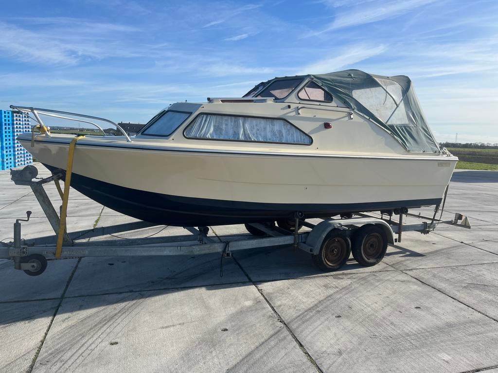 Beekman 580 Orient 50pk Yamaha 4takt, Ophalen, Zo goed als nieuw, Minder dan 70 pk, 3 tot 6 meter